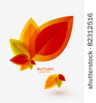 autumn abstract vector...