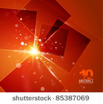 orange shiny abstract background
