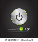 vector login page with tune...