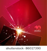 purple abstract square...