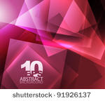 abstract shiny geometric...