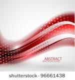 vector glossy dotted wave...
