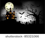 spooky halloween background
