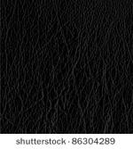 detailed black leather texture