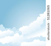 blue sky background with cloud...