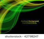abstract  transparent waves on...