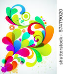 eps10. super colorful trendy...