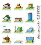 vector building icon    3d...