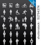 website and internet icons   ...