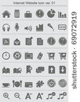 set of 42 high quality web and...