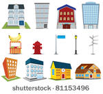 vector 3d house vector icon