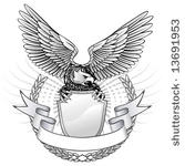 spread wing eagle insignia