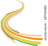 abstract background with the...