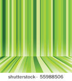 striped background in green...