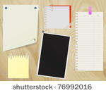 collection of various note...
