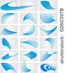 abstract wavy design elements