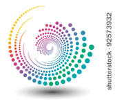 abstract colorful swirly...