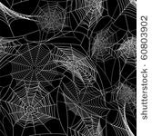 halloween black seamless  with...