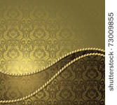 brown background with gold ...