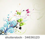 vector plants illustration