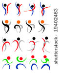 human logos   icons vector...
