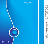 beautiful abstract blue...