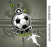 football attributes on the wall