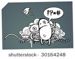 strange graffiti image