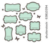 cute vintage frames