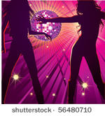 vector background with two...
