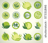 signs with green leafs which...