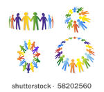 colored people. team and union...
