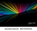  rainbow color vector...