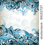 abstract curve background