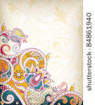abstract floral background