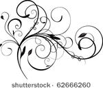 abstract floral element
