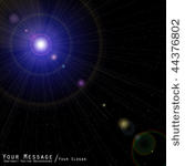 outer space template