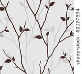 seamless pattern with leaves