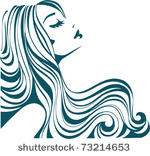 girl with long hair