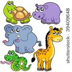african animals collection 4  ...