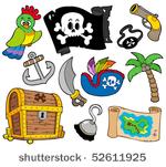 buccaneer collection on white...