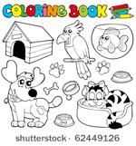 coloring book with pets 1  ...