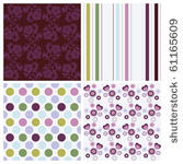 vector set of four different...