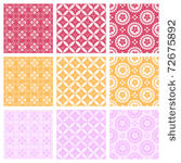 a set of nine seamlessly tiling ...