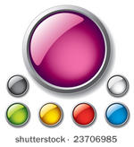 vector glossy buttons.