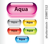 vector glossy buttons.