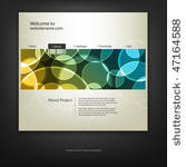 web site design template ...