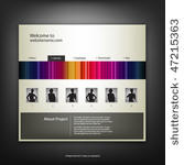 web site design template ...