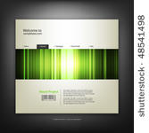 web site design template ...