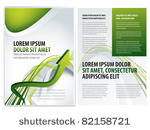 vector business brochure ...